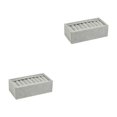 thumbnail image 4 of maskred Scratch-proof Bangle Holder Non-shedding And No Loose Thread Bracelet Display Holder Cloth Bracelet Bangle Holder Grey 2Set, 4 of 6