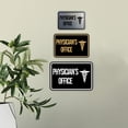 thumbnail image 3 of Classic Framed Physician's Office Sign (Black) - Large, 3 of 5