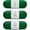 Emerald Green, variant on BATELO Soft Red Yarn 1008 Yards - 3 Pack Acrylic Yarn of 200g/7.5oz - 4 Medium (Worsted) - Crocheting, Knitting, Amigurumi, Craft
