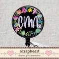 thumbnail image 4 of CMA Badge Reel – Certified Medical Assistant ID Clip, Nursing School or Graduation Gift for CMAs | Scrapheart, 4 of 5