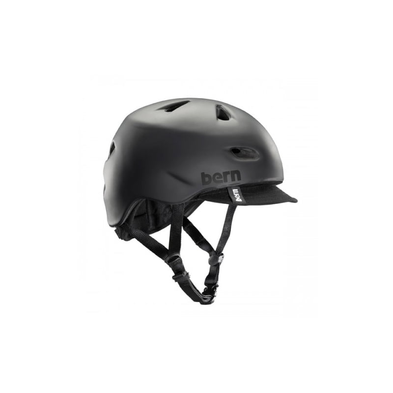 New Bern Watts MIPS Men Adult Bicycle Helmet w Visor MATTE BLACK 2/3XL 60.5-63.5 