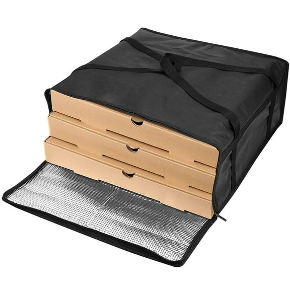 HOMEMAXS  Pizza Bag Delivery Thermal Bags for Hot Food Insulated Takeaway