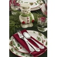 thumbnail image 6 of Oneida Merry & Bright Porcelain Dinner Plates, Set of 4, 6 of 6