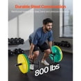 thumbnail image 2 of KFFKFF Trap Bar Hex Bar, Open-Ended Frame Hex Barbell, 2-Inch 800 LBS Capacity Shrug Bars with Knurled Grips, 2 of 9