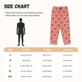 thumbnail image 2 of Salouo Merry Christmas Santa Claus Print Women's Pajama Pants Casual Loose Sweatpants PJs Flowy Pants Drawstring Palazzo for Women Wide Leg Pants Lounge Pajama -Large, 2 of 8