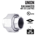 thumbnail image 4 of STZ Industries 4 in. FIP each X 4 in. D FIP Galvanized Malleable Iron Union, 4 of 4