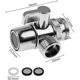 thumbnail image 4 of Válvula de 3 vías con arandela Conector de latón macizo M22 x M24 Pieza de repuesto para sistema de ducha utilizada en baños y cocinas Grifos de lavabo Válvulas de ducha, 4 of 5