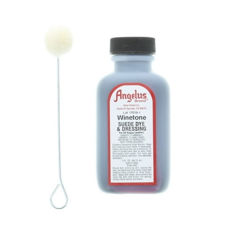 UPC: 0086366520659 | Angelus® Suede Dye  3 oz. Winetone