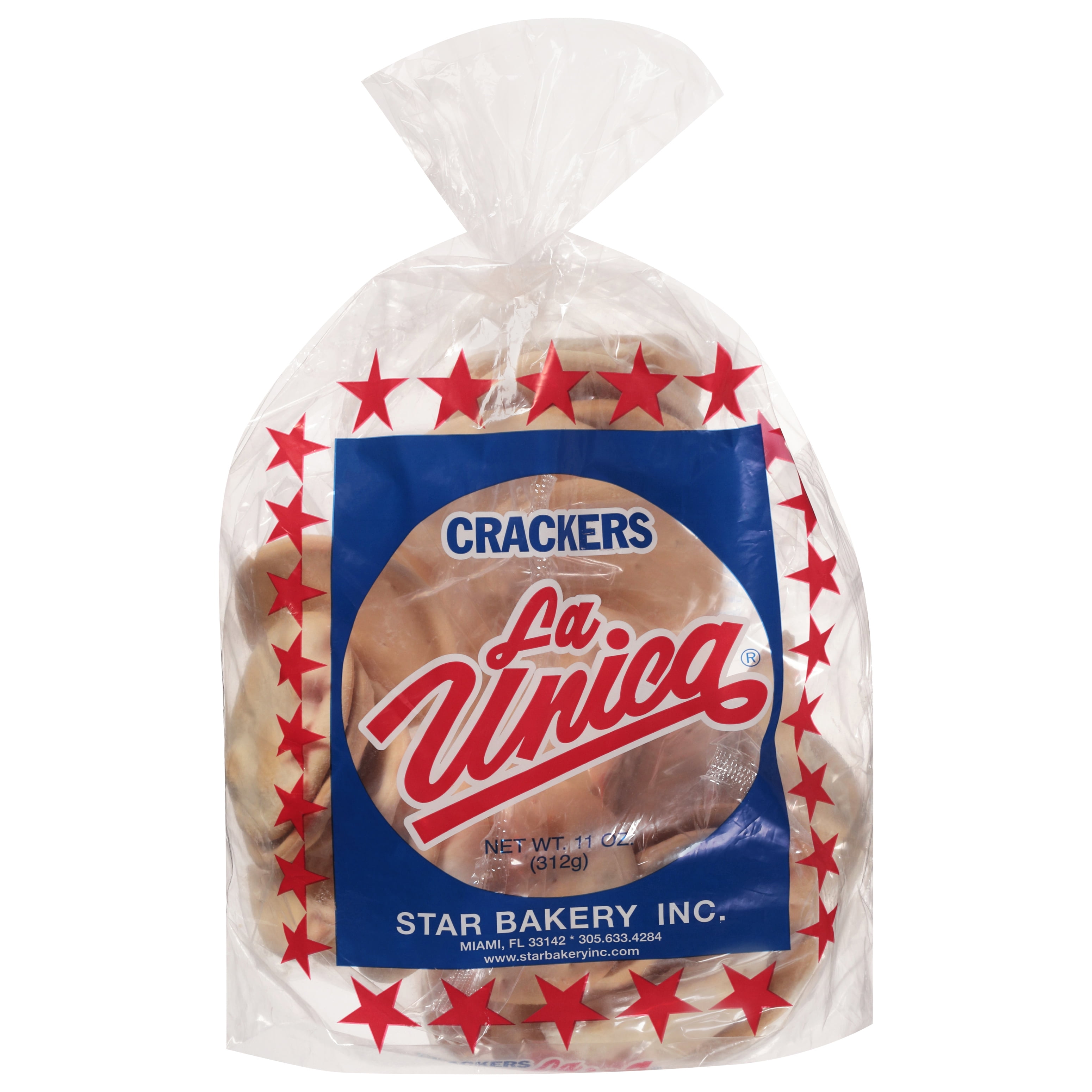 (3 pack) Star Bakery La Unica Crackers, 12 oz