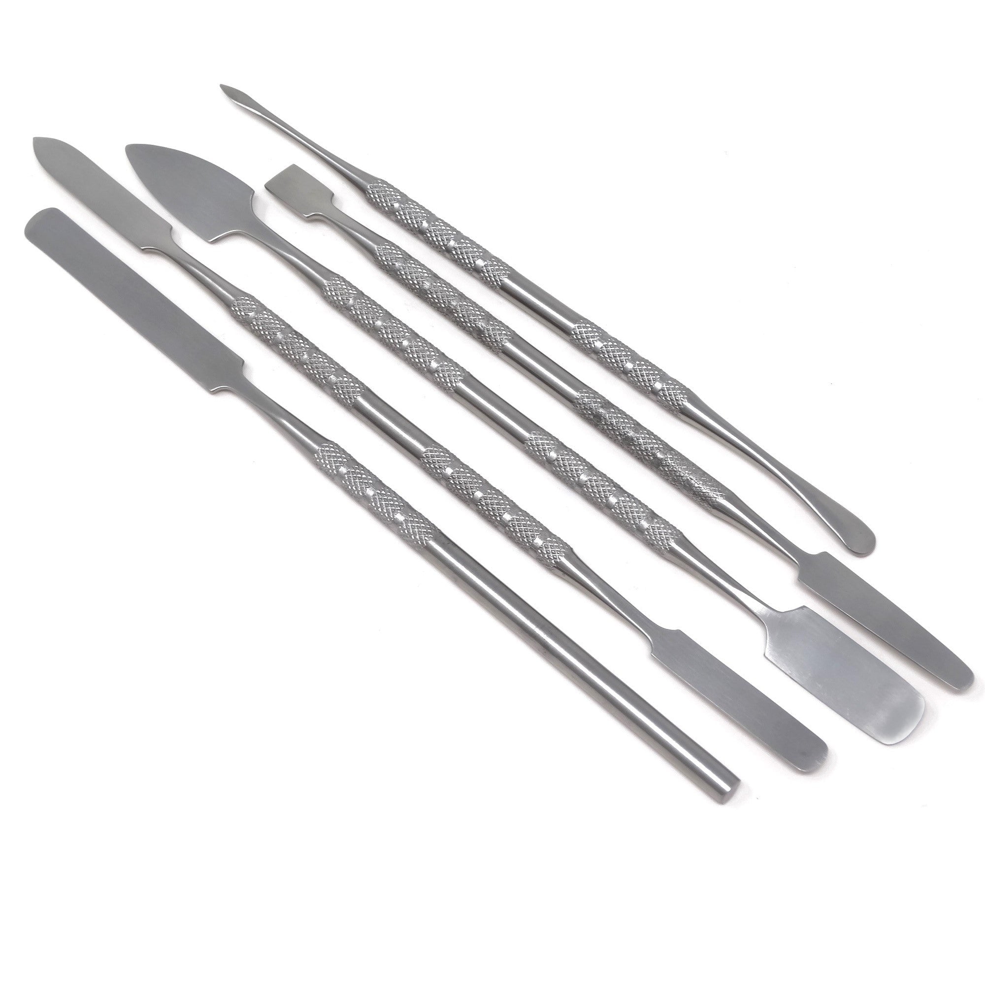 5 Pcs Double Ended Stainless Steel Spatulas Pottery and Polymer Clay