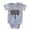 Heather Grey, variant on CafePress - Apple Tree_Bl - Cute Infant Baby Football Bodysuit