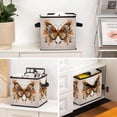 thumbnail image 6 of Butterfly Large Capacity Foldable Toy Box Storage Bin Storage Baskets with Handle 10.8"x10.5"x10.6, 6 of 6