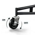 Efficiently Lift and Install 11ft Sturdy Adjustable Height Black