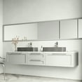 thumbnail image 4 of VIGO Palazzo Gothic Gray Concreto Stone 24 in. L x 11 in. W x 5 in. H Rectangular Vessel Bathroom Sink, 4 of 8