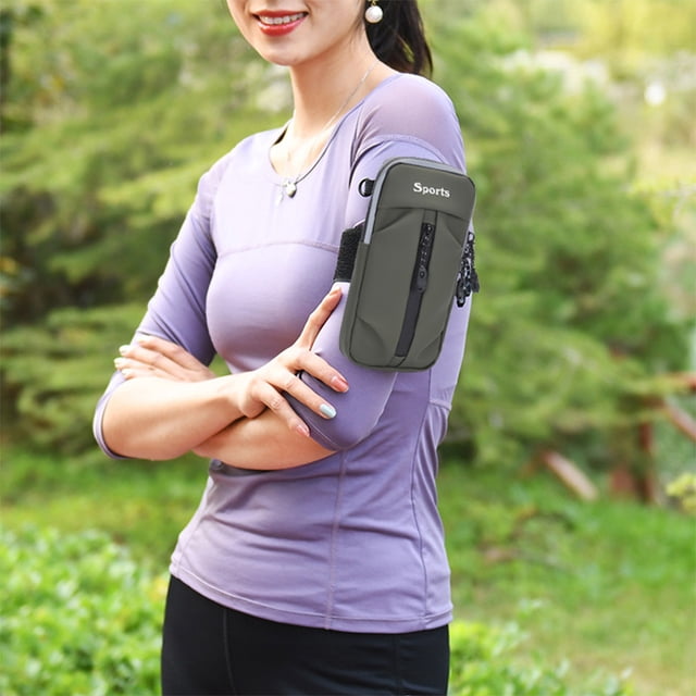 Running Phone Pouch Outdoor Fitness Arm Strap Smartphone Arm Bag Waterproof Exercise Arm Wallet
