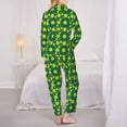 thumbnail image 3 of Bingfone Womens Pajama Sets Tennis Balls Print,Long Sleeve Loungewear Pajamas Set-X-Large, 3 of 8