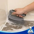 thumbnail image 4 of MR.SIGA Premuim Scrub Brush with Comfortable Grip for Bathroom, Handle cleaning brush for bathroom,Shower, Sink, Floor, 2-Pack, 4 of 4