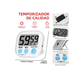 thumbnail image 3 of Temporizador Cocina Digital 4pzs Timer Alarma+imán Y Soporte Xtellar blanco, 3 of 4