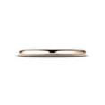 thumbnail image 2 of Benchmark� 14k Rose Gold 2mm Slightly Domed Standard Comfort-fit Wedding Band / Ring, 2 of 7