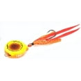 thumbnail image 5 of SHIMANO Lucanus Flat Fishing Jig Lure Bait Chartreuse Silver, 80g 2.8oz, 5 of 14