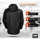 thumbnail image 5 of Chubasquero Helly-Hansen Gale para hombre impermeable negro, 5 of 6