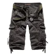 thumbnail image 1 of Bermuda Short Hombre Casual Playa Suelto Cargo Bolsas A, 1 of 2