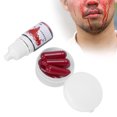 thumbnail image 4 of Fake Blood Pill, Fake Blood Capsules Practical Safe And Reliable With 6 Fake Blood Capsules For Theater Film, Special Effects, 4 of 8
