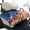 Distressed American Flag, variant on Whosucclay Vintage Rabbit Floral Golf Cart Seat Blanket Club Car Seat Covers, Stain-Resistant 4 Pockets Golf Cart Seat Cushion Cover for EZGO 2-Person Carts