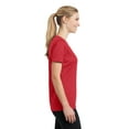 thumbnail image 3 of Sport-Tek Ladies PosiCharge Competitor V Neck Tee-XL (True Red), 3 of 6