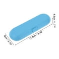 thumbnail image 3 of Unique Bargains Frosted Electric Toothbrush Travel Case for Philips for Sonicare for Oral-B Pro for iO and Other Electric Toothbrush Blue, 3 of 6