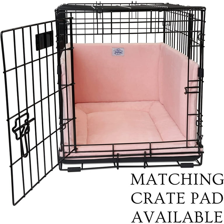 Petco pink top dog crate