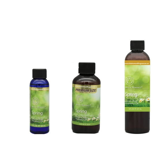 Mystic Romance Premium Home Fragrance Oil Scent SPRING SET 8FL  4FL 2FL.OZ 427 ML