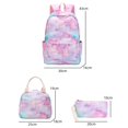 thumbnail image 3 of 3Pcs/Set Disney Lilo Stitch Backpack Colorful Bag Boys Girls School bags Teenager with Lunch Bag Travel Mochilas, 3 of 4