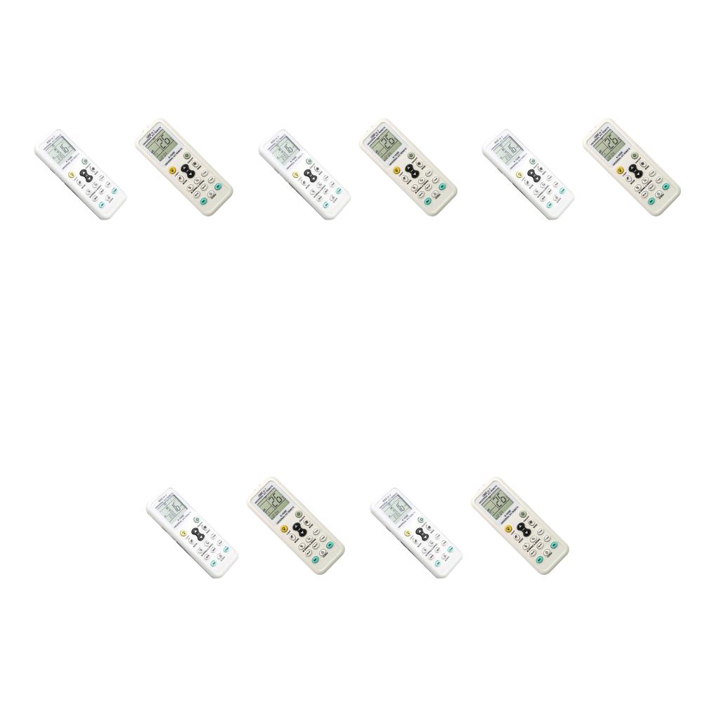 5pcs Universal Air Conditioner Remote Control Compact Air Condition