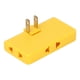 thumbnail image 4 of Adaptador de enchufe de 5 piezas Convertidor de corriente de viaje estándar de EE. UU. 1 a 3 Rotación de 180 ° 110-250 V, 4 of 8