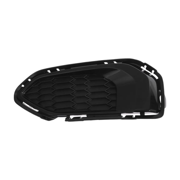 Front Right Fog Light Grill No.71103T5HH50 Front Lower Bumper Fog Light Cover Inserts for Honda Fit 2018-2019 Black ABS 1 Pc