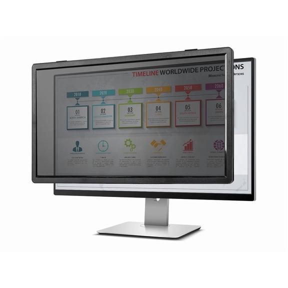 PRIVACYVIEW PREMIUM FRAMED PRIVACY FILTER FOR 24IN WIDESCREEN MONITOR - FOR 24 I
