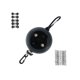 thumbnail image 4 of Tendedero de camping portátil, sin taladro, ligero y ajustable. Negro 8m con Clip, 4 of 7