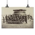 thumbnail image 2 of Print: Fifteen Officers On Deck Of A Union Monitor Warship, circa 1861, 2 of 4