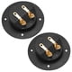 thumbnail image 3 of 2pcs DIY Home Car Stereo Tornillo Conectores de taza Enchufes de subwoofer Caja de altavoz de 2 vías Terminal Binding Post Terminal Box Caja de conexiones (Negro), 3 of 5