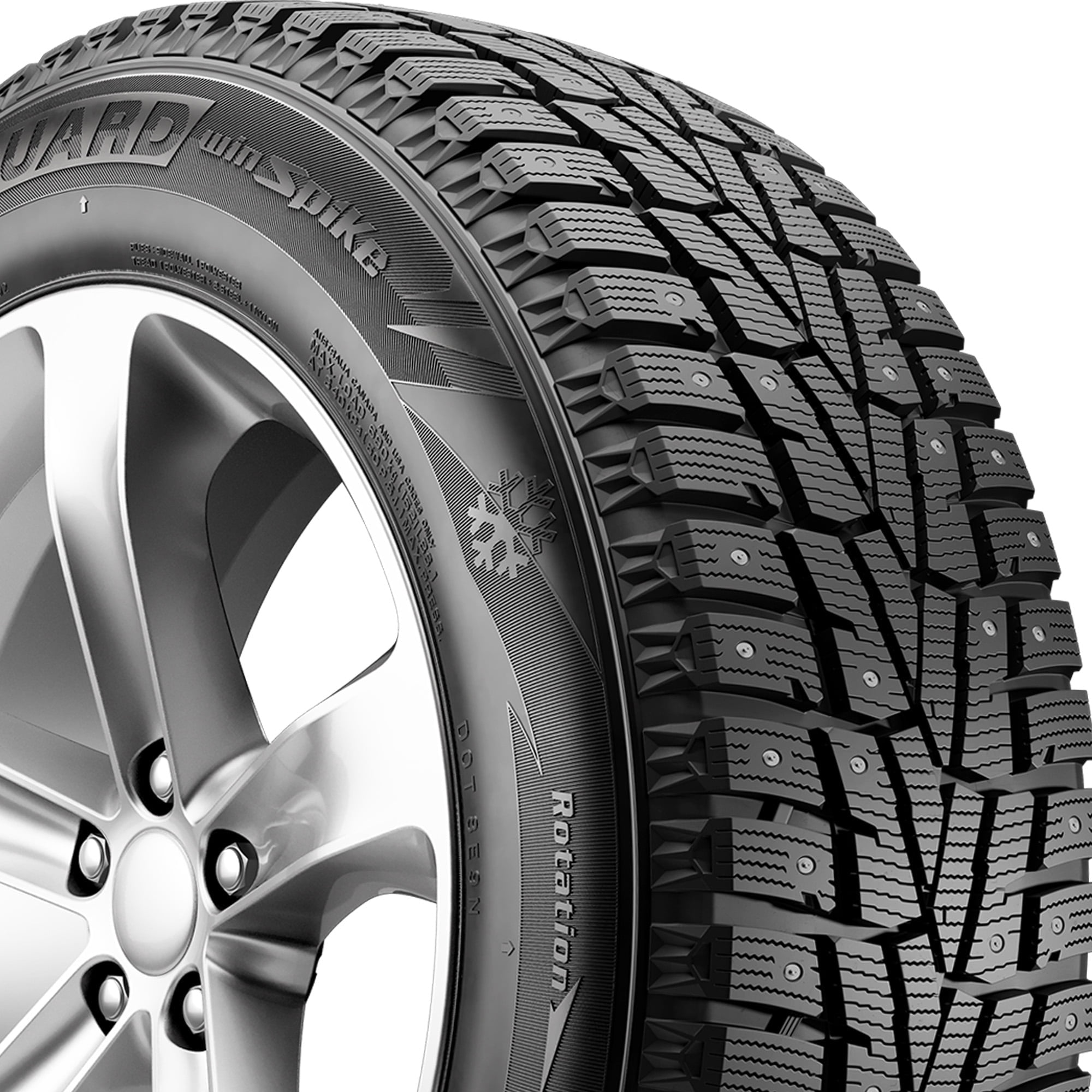Nexen Winguard Winspike Winter LT265/70R17 121/118Q E Light Truck Tire Fits: 2017 Chevrolet Silverado 1500 WT, 2014-15 Chevrolet Silverado 1500 WT