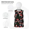 thumbnail image 3 of Honeii Red Mushrooms print basktball shirt for men and women, Unisex basketball jersey for Theme party-Medium, 3 of 6