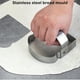 thumbnail image 3 of Yuarrent Molde para pan portátil de cocina, superficie lisa portátil, accesorios para hornear multifuncionales, tostadas para el hogar, amplia Herramientas y accesorios para hornear Yuarrent HA078409-00, 3 of 6