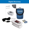thumbnail image 6 of Microlife Series 200 Fingertip Pulse Oximeter, Blood Oxygen Saturation (SpO2) and Heart Rate Monitor, Includes Batteries, Lanyard and Case, 6 of 6
