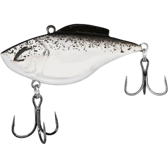 Bill Lewis Mini Hammer-Trap Lipless Crankbait Chrome Black/Splatter Black
