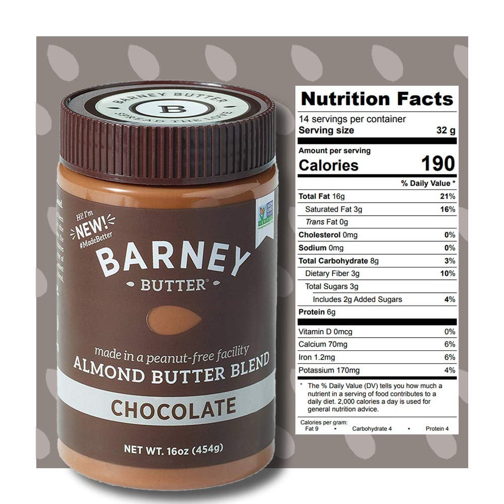 Barney Butter Skin-Free Almond Butter Blend Chocolate, 16 oz