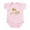 Petal Pink, variant on CafePress - Infant Bodysuit - Baby Light Bodysuit, Size Newborn - 24 Months