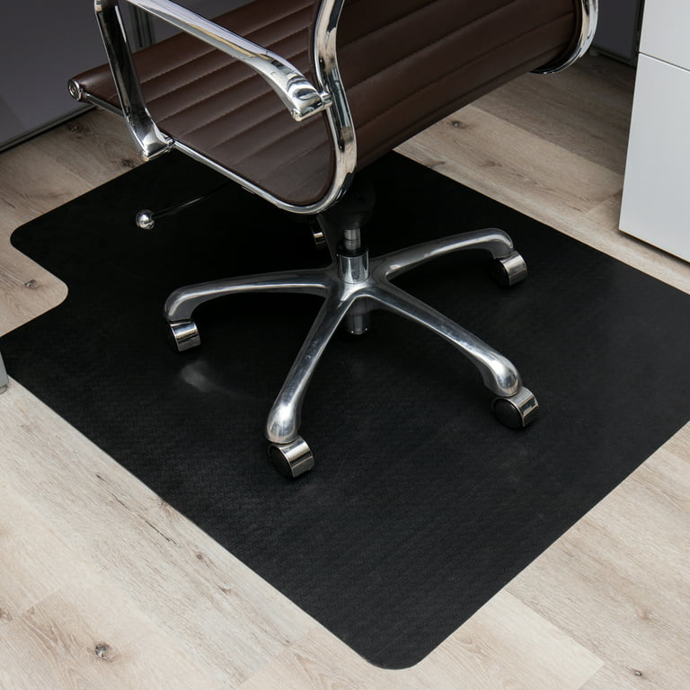 Ilyapa Office Chair Mat for Hardwood Floors 36 x 48 - Black Floor Mats -  ilyapa