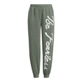 thumbnail image 5 of No Boundaries Juniors Graphic Print Joggers, Sizes XS-3X, 5 of 5