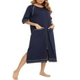thumbnail image 3 of Robe de Nuit à Manches Courtes pour Femme, 3 of 6